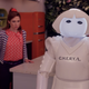 Cheryl and Kimmy in the Giztoob office.